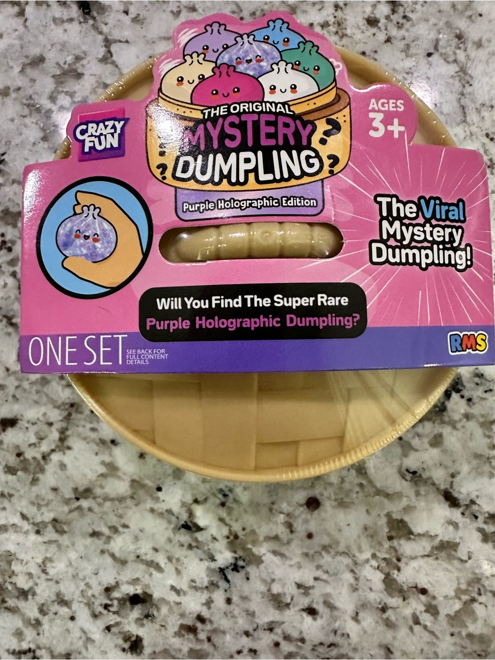 Sealed Mystery Dumpling Putple Holographic Edition- RMS Crazy fun.